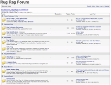 Tablet Screenshot of forum.rugrag.com